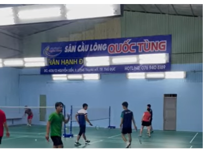 Danh sách sân cầu lông Thành Phố Hồ Chí Minh