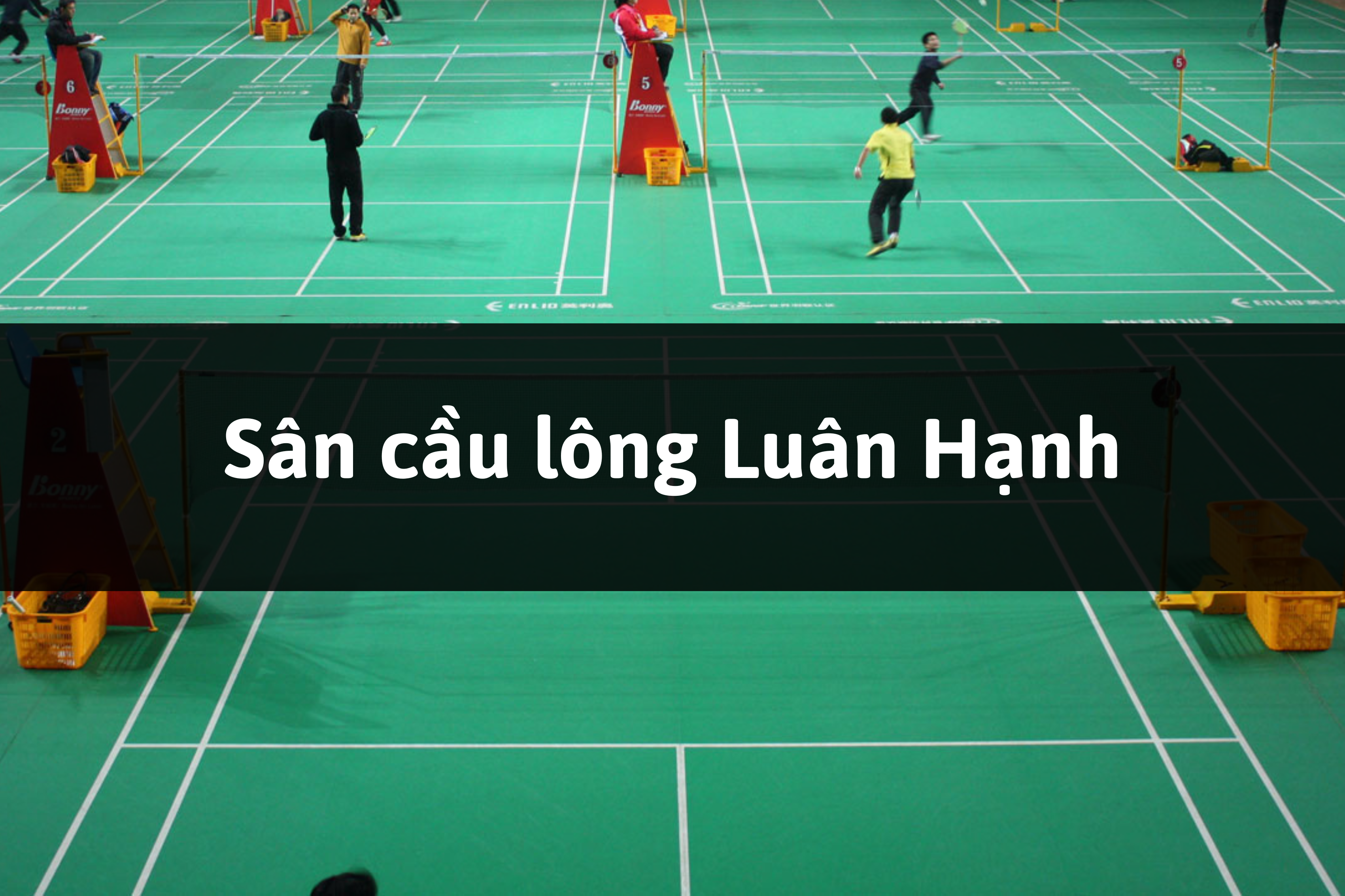 Sân cầu lông Luân Hạnh, Hàm Thuận Bắc, Bình Thuận