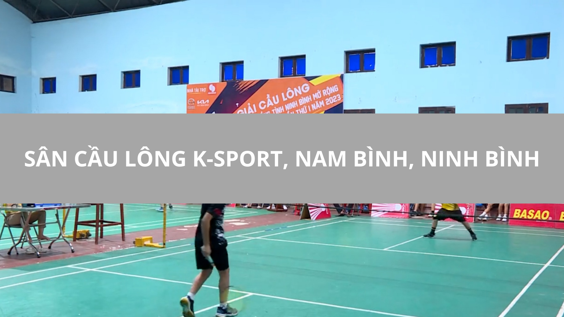 sân cầu lông K-Sport, Nam Bình, Ninh Bình