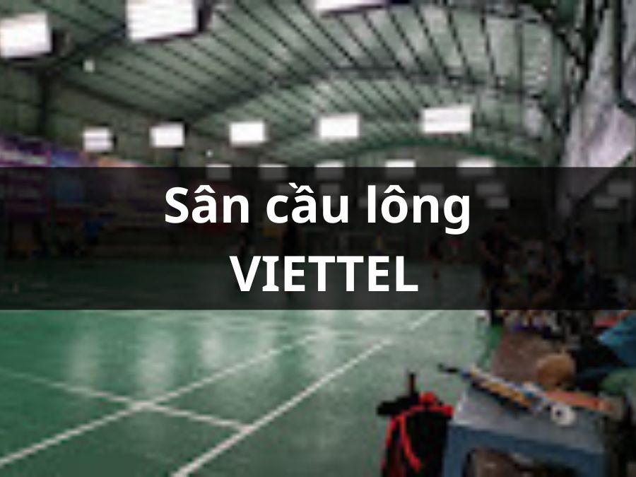 Sân cầu lông Viettel, Tân Bình, Thành phố Hồ Chí Minh