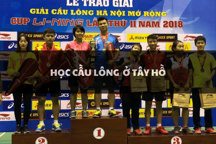 Học Cầu Lông ở Tây Hồ, Hà Nội