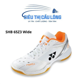Giày Cầu Lông Yonex SHB 65Z3 Wide - Trắng Cam GCL3