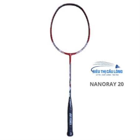 Vợt Cầu Lông Yonex Nanoray 20 Đỏ Đen