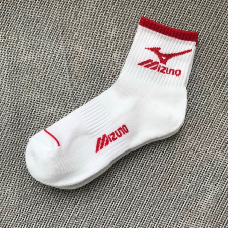 VỚ MIZUNO TRẮNG LOGO ĐỎ