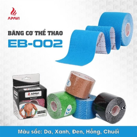 Băng dán cơ thể thao Apavi EB002