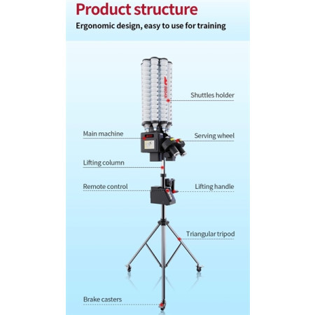 Máy Bắn Cầu Siboasi B5