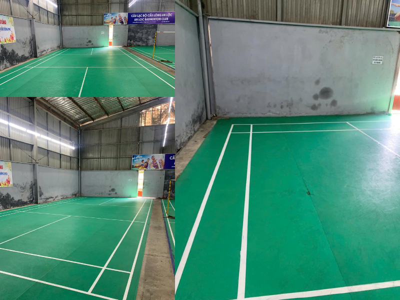 dịch vụ sửa chữa sân cầu lông